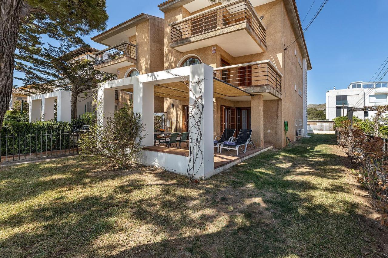 La Gola Apartment, First-Line Beachfront, Newly Refurbished Port de Pollenca Exterior photo